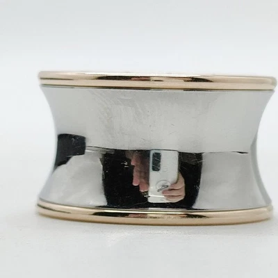 NO TARIFF Bvlgari Ring Anish Kapoor Gold X Stainless steel 4742651 - Image 1 of 4