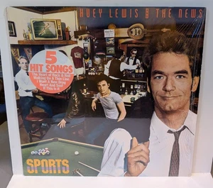 HUEY LEWIS AND THE NEWS-Sports-Vinyl LP-1983 Chrysalis Shrink Hype NM - Picture 1 of 1