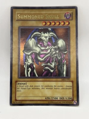 Summoned Skull Ultra Rare MRD-003 YuGiOh NM Vintage Moderately Played - Image 1 of 2