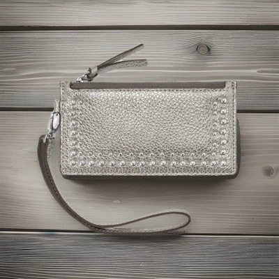 Cartera sin asas Brighton bolsa para tarjetas bastante resistente color titanio nueva con etiquetas Foto 1 de 4