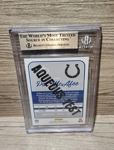 2016 Donruss Pat McAfee Aqueous Test Variation /25 BGS 9.5 Rare SSP Low Pop HTF - Picture 1 of 5
