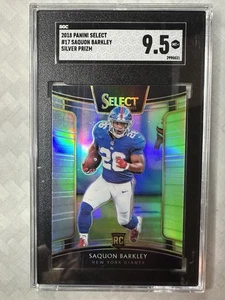 Rookie - 2018 Panini Select - Concourse Saquon Barkley #17 Silver Prizm (RC) - Picture 1 of 2