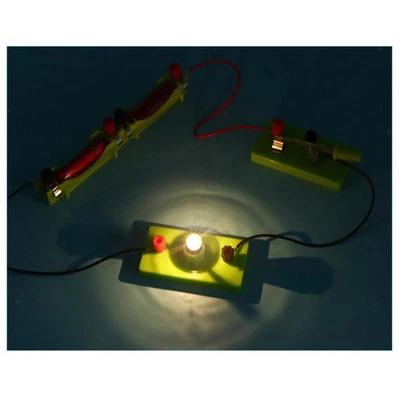 MARKENLOS Starter-Kit zum Lernen von elektrischen Schaltkreisen für Physik, Aufbau von