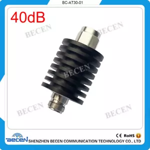 30W N Attenuator 40dB male to female DC-3.0GHZ 50ohm RF coaxial Power - Picture 1 of 8