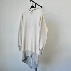 Kapital Cotton&Hemp French-Terry Fischschwanz Long Hoodie, Haferflocken, Made in Japan - Bild 1 von 14