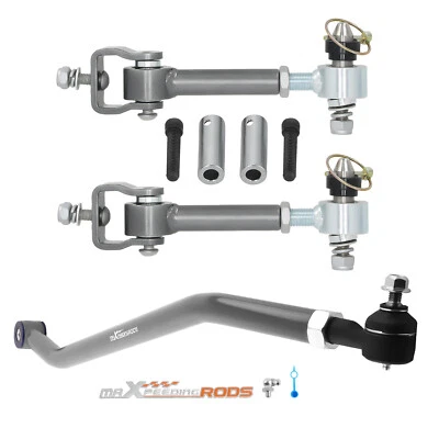 Barra estabilizadora de barra de oruga delantera ajustable para Jeep Cherokee XJ 1984-2001 elevación de 2"-3,5" Foto 1 de 4