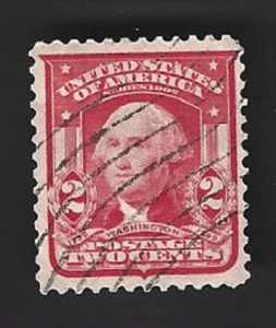 Scott# 319 2c Washington ~ New Ornate Design - (B-10) - Picture 1 of 2