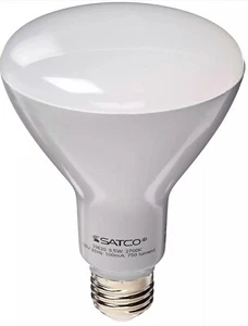 Lot 53SATCO S9620 BR30 9.5 Watt BR30 LED Bulbs 2700K Dimmable Reflector Light - Picture 1 of 7