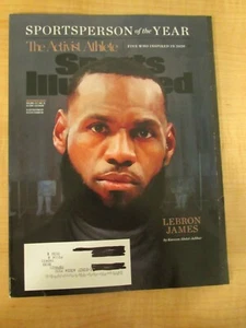 2020 December Sports Illustrated Sportsperson /Activist of the Year Lebron James - Picture 1 of 12