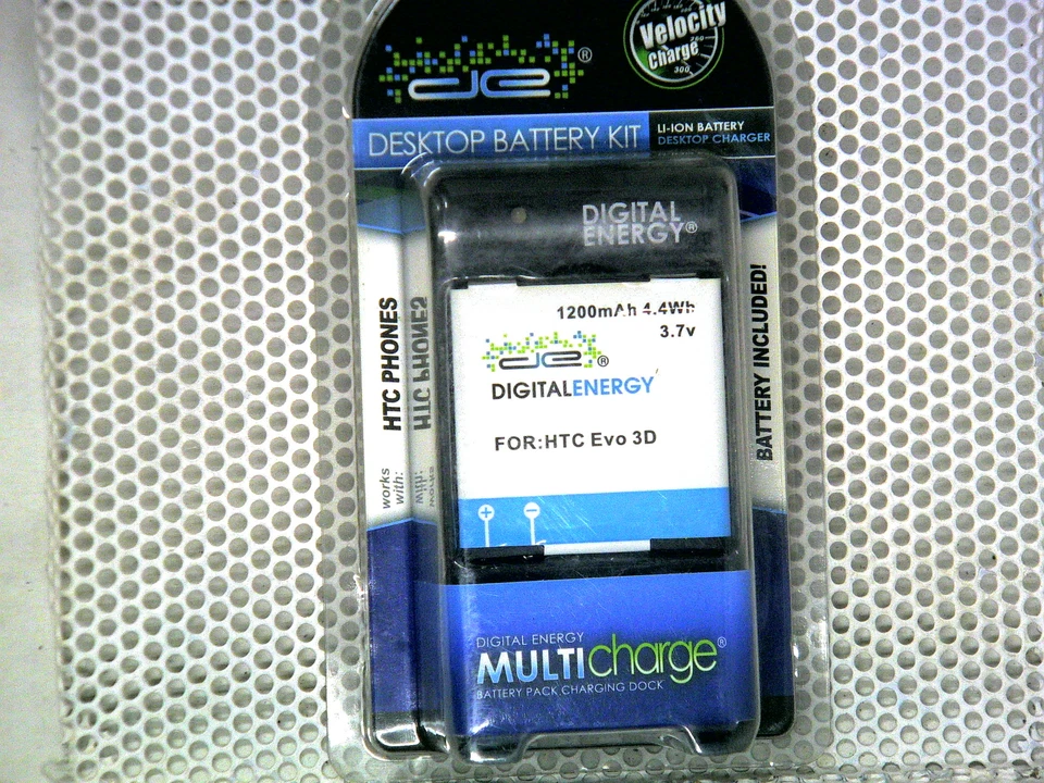 Kit de batería de repuesto de energía digital para baterías celulares HT Foto 1 de 2