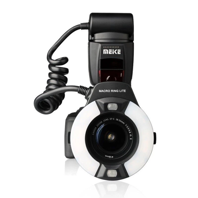 Meike MK-14EXT iTTL TTL LED Macro Ring Flash Light For Nikon D800 D5200 D7100 - Image 1 of 4