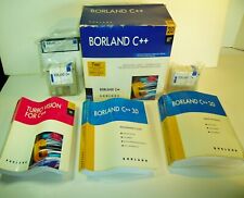 Borland C++ Vers. 2.0 and 3.0 Disks and Some Manuals for DOS and Windows