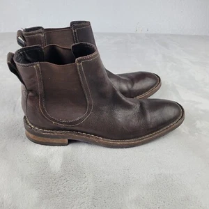 Men’s Cole Haan Air Chelsea Brown Leather Boot c88600 8.5M - Picture 1 of 7