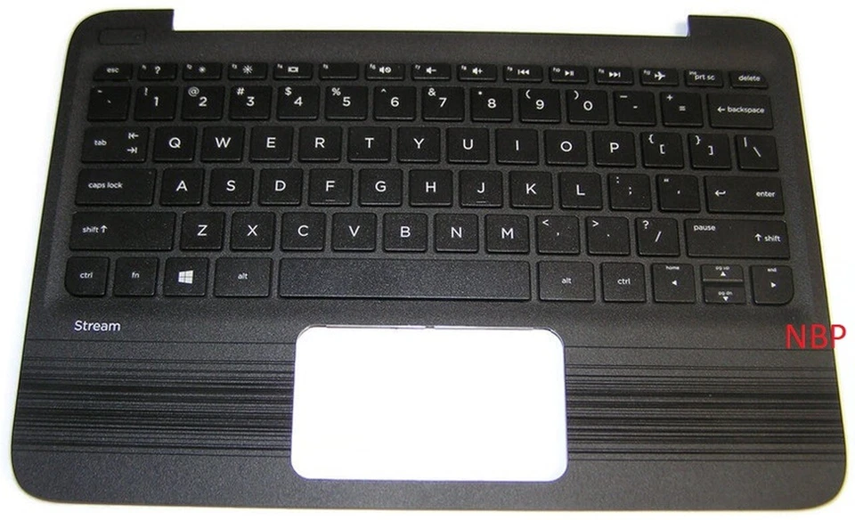 New Genuine HP Stream 11 Pro G3 Palmrest Keyboard 908301-001 - Image 1 of 1