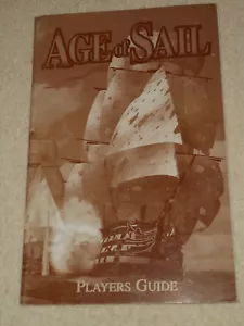 AGE of SAIL Guida Giocatori 1996 Talonsoft Inc PC Gioco Manuale Istruzioni - Foto 1 di 7