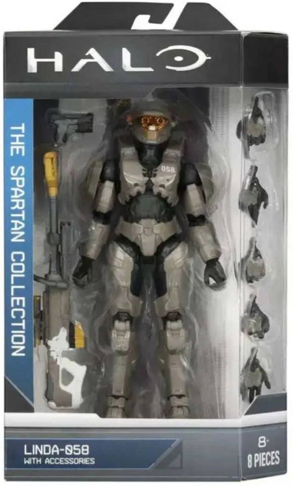 Jazwares Halo спартанская коллекция: фигурка Линды 058 6,5 дюйма - Изображение 1 из 1