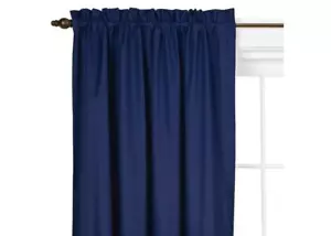 Eclipse Braxton Thermaback Room Darkening Single panel Blue 42" x 84" Unused - Picture 1 of 6