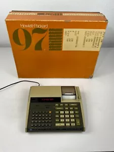 Hewlett Packard HP 97 Programmable Calculator Vintage HP-97 - Picture 1 of 24