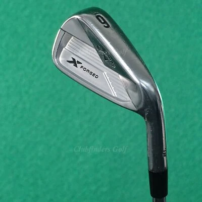 Callaway X-Forged '18 Single 6 Iron Dynamic Gold 105 VSS Pro X100 Steel X Stiff - Image 1 of 2