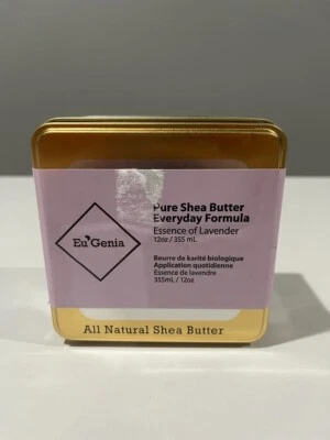 1 PC EU GENIA PURE SHEA BUTTER EVERYDAY FORMULA LAVENDER 12 OZ *SEE DESCRIPTION* - Image 1 of 3