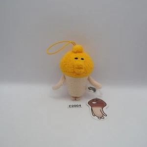 Nameko Mushroom C2004 Orange Strap Mascot 4" Plush TAG Toy Doll Japan - Picture 1 of 6