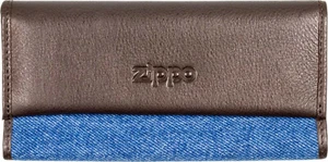 Zippo Bolsa de Tornero Jeans / Aspecto Cuero Mocca - Cierre Magnético - 150 X - Picture 1 of 3