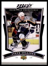 2007-08 Upper Deck MVP Steve Sullivan #217