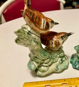 Vintage Stangl Bird Art Figurine Wrens 8” #3401 D - Picture 1 of 7