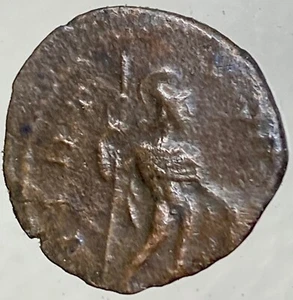 Genuine Ancient Roman Coin Emperor Victorinus 269-271 AD  Soldier Spear Virtus - Picture 1 of 12
