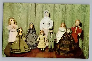 Tarjeta postal de muñecas del Museo de San Valentín Richmond Virginia VA años 50 - Imagen 1 de 2
