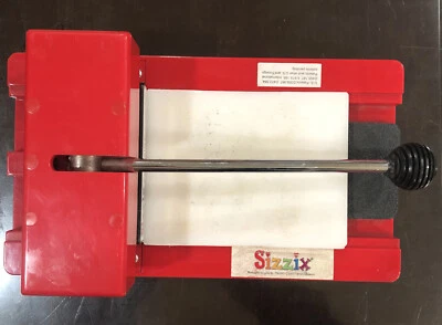 Sizzix Original Red Personal Die Cutter Press Machine System Converter 12Lb - Image 1 of 3