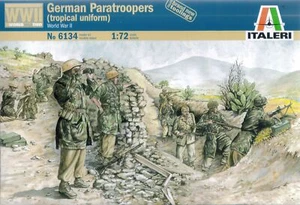 Italeri 1/72 (20mm) WWII German Paratroopers (Tropical) - Bild 1 von 1