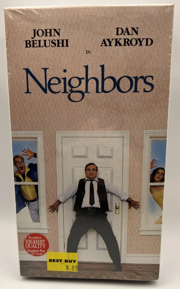 Neighbors (VHS 1988) Dan Aykroyd & John Belushi Factory Sealed New Foto 1 de 4