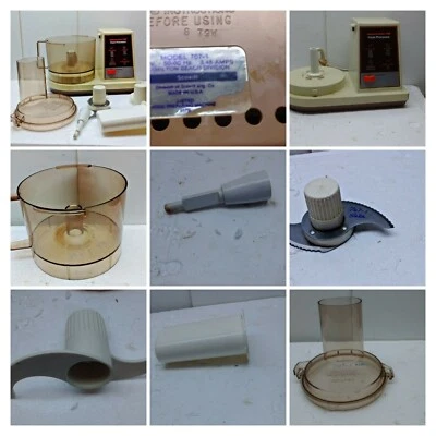 Pick 1] Hamilton Beach Scovill 707-1 Food Processor Replacement Motor, Bowl, Lid - Image 1 of 3