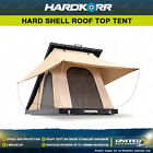 Hardkorr Khaki Hard Shell Roof Top Tent Single Lift Double Bed - 2 Min Setup