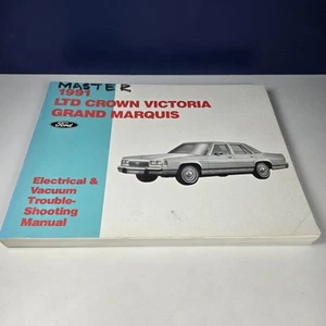 1991 Ford Crown Victoria Mercury Grand Marquis EVTM Service Manual Original - Picture 1 of 8