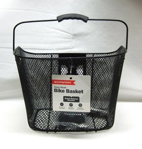 Schwinn Quick Release Wire Basket, Easy Assembly Fits Most Adult Bike - Picture 1 of 3