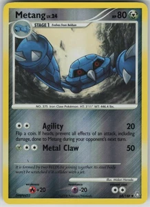 Pokemon TCG Metang (64) 64/146 Legends Awakened Uncommon card Reverse Holo LP - Picture 1 of 2