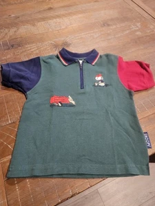 SNOOPY PEANUTS GOLF GOLFER JOE PRO POLO VINTAGE 90s SHIRT SIZE 5 - Picture 1 of 4