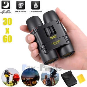 Telescopio Binoculares 30x60 HD Zoom Dia Visión Nocturna Para Viaje Caza Camping - Imagen 1 de 19