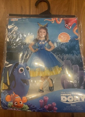 DORY Toddler Tutu Deluxe Finding Dory Disney Pixar Halloween Costume Size 2T NEW - Image 1 of 4
