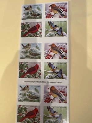 4882-91 MNH Booklet of 20 First Class stamps - "Songbirds" - Image 1 of 2