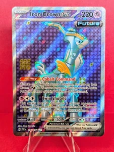 Pokemon TCG: Iron Crown ex # 191/162  SV05: Temporal Forces Future - Picture 1 of 2