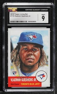 2019 Living Set Online Exclusive Vladimir Guerrero Jr #179 CGC 9 Mint Rookie RC - Picture 1 of 4