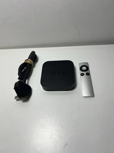 Apple TV (3rd Generation) – 1080p HD Media Streamer -Remote & Power Cable- A1469 - Picture 1 of 11