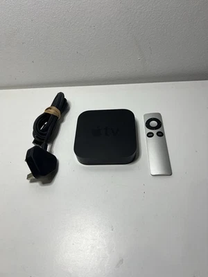 Apple TV (3rd Generation) – 1080p HD Media Streamer -Remote & Power Cable- A1469 - Image 1 of 4