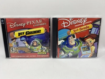 Disney Pixar Learning Buzz Light year 1st & 2nd Grade Cd Rom - Image 1 of 4