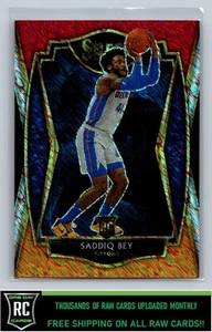 2020-21 Panini Select Red White Orange Shimmer Saddiq Bey #175 Rookie Pistons - Picture 1 of 2