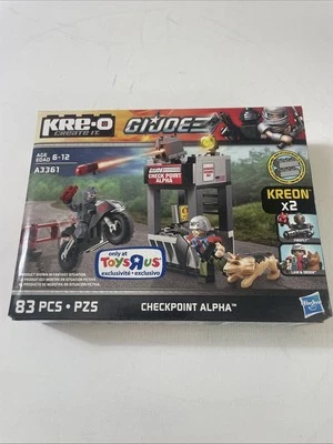 KRE-O A3361 CHECKPOINT ALPHA FIREFLY LAW & ORDER GI JOE HASBRO TOYRUS EXCLUSIVE - Image 1 of 3