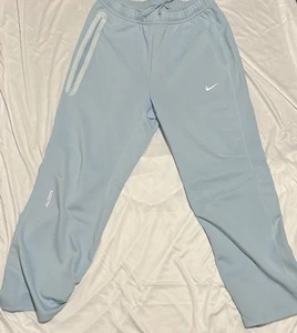 Nike NOCTA Drake Tech Fleece Cobalt Blue Tint Sweat Pants Large Size - Picture 1 of 3